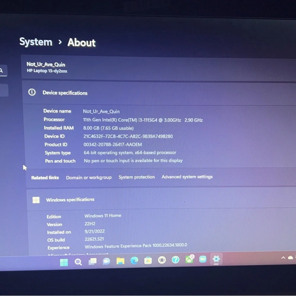HP Laptop 15